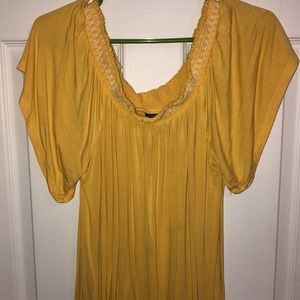 Yellow women’s shirt